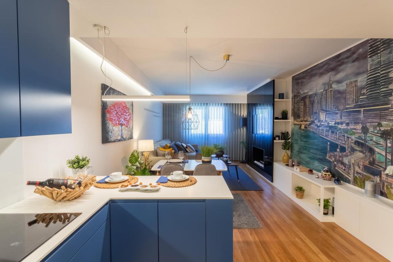 Impresionante Apartamento En Plaza De Galicia Vilagarcia de Arousa Dış mekan fotoğraf